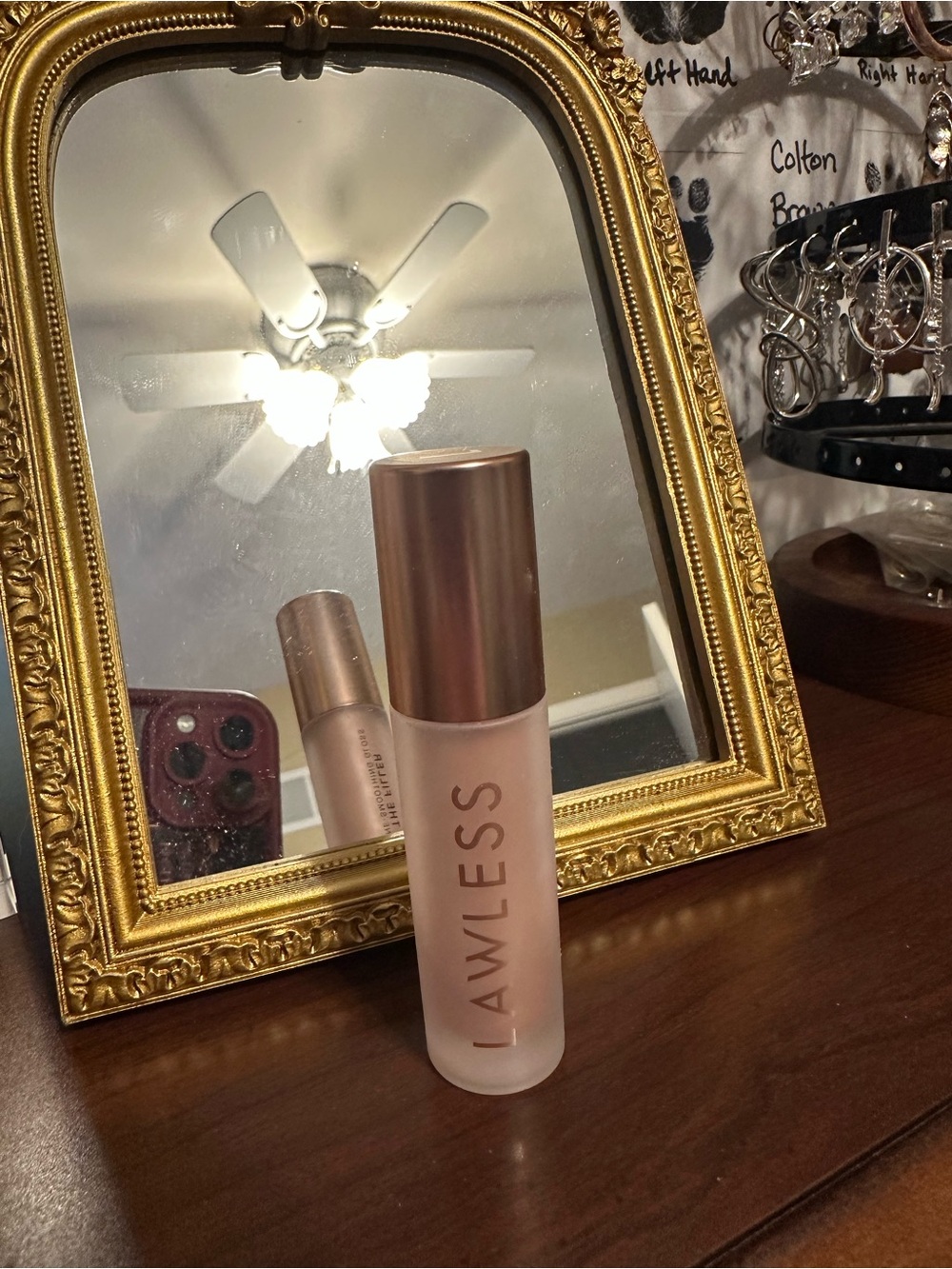 LAWLESS Primer in Soft Rose Gold Bottle- Candy Sky